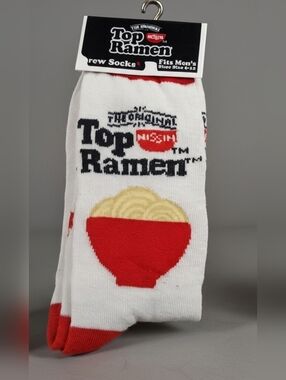 Top Ramen Nissin Crew Socks
